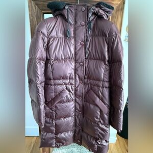 Coach Women's Puffer Jacket - Burgundy
